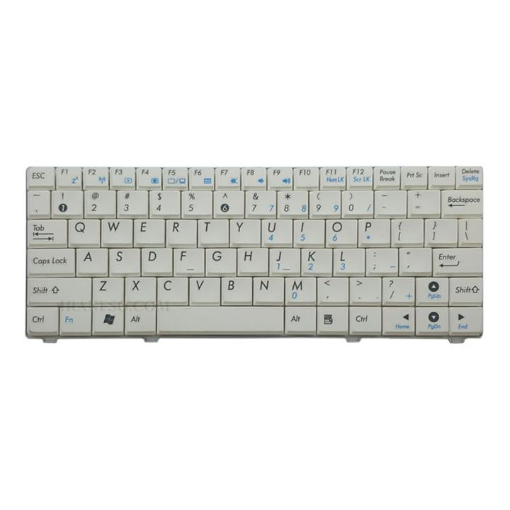 کیبرد لپ تاپ ایسوس T91 سفید Keyboard Laptop Asus T91_White